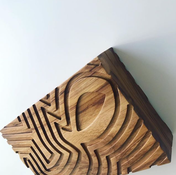 The Customized Wood Clutch